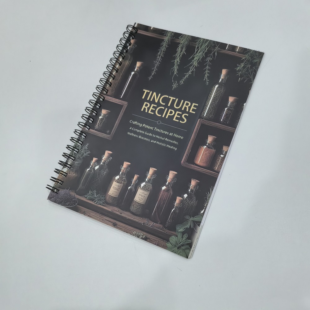 Herbal Wellness Remedy - Ricette di tintura Libro Creazione di