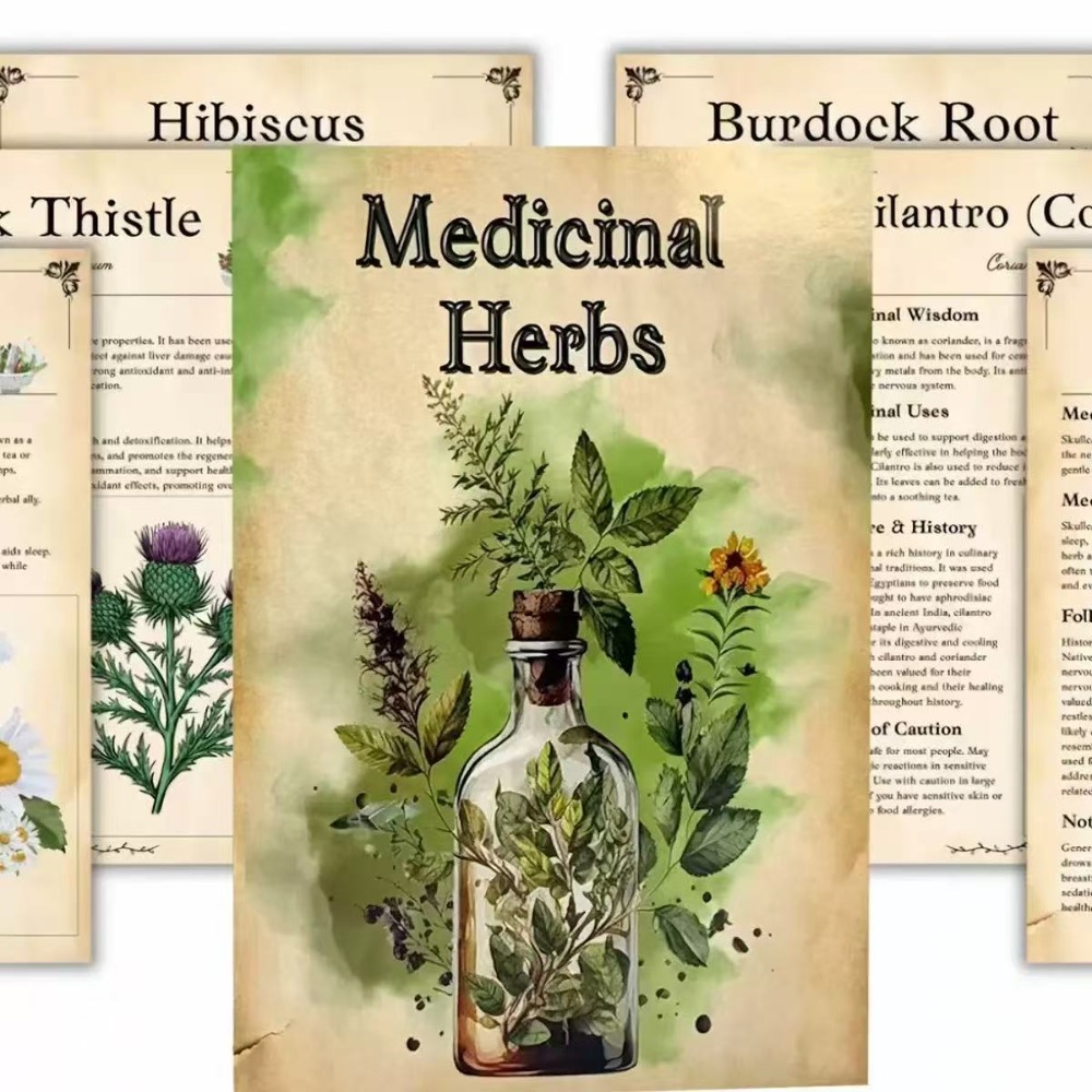Herbal Wellness Remedy - Erbe medicinali: guida visiva per identificare
