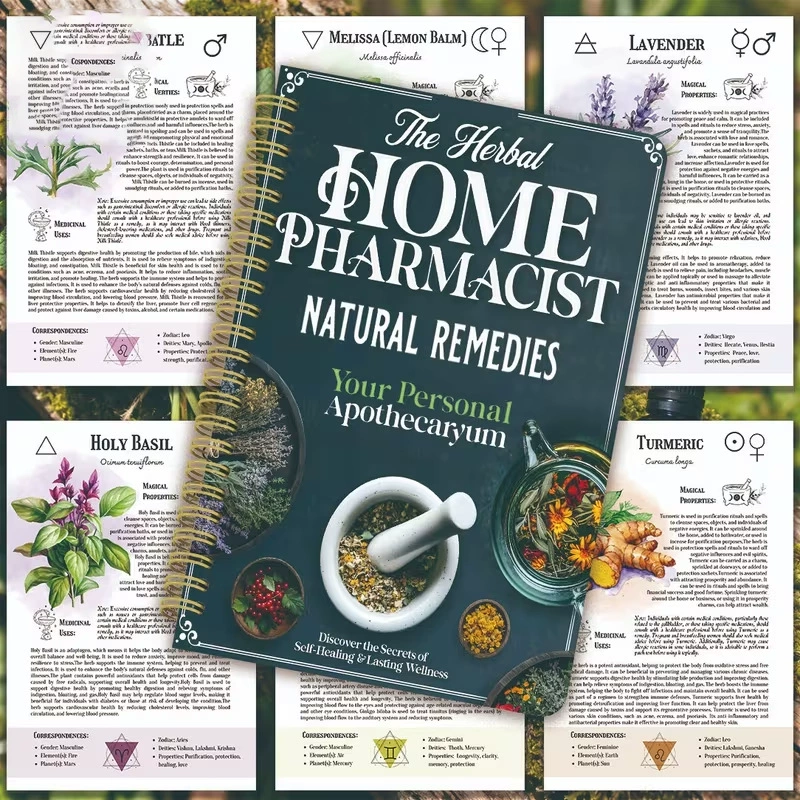 Herbal Holistic Wellness - Il Farmacista Domestico alle Erbe: Libro